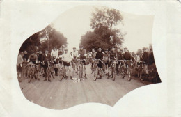 Cyclisme - Carte Photo -  Belgique - Jette - Depart D'une Course Amateurs - Cyclisme