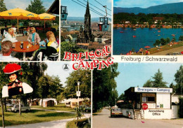 73654628 Freiburg Breisgau Breisgau Camping Anmeldung Garten Muenster Seepartie  - Freiburg I. Br.