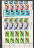 1965 Fauna - Song BIRDS 8v.- MNH  X 10  Bulgaria / Bulgarie - Unused Stamps