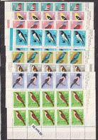 1965 Fauna - Song BIRDS 8v.- MNH  X 10  Bulgaria / Bulgarie - Nuovi