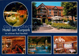 73654447 Bad Hersfeld Hotel Am Kurpark Restaurant Terrasse Hallenbad Bad Hersfel - Bad Hersfeld