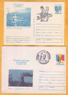1989 1990 Romania, Revolution, Postcard + Envelope, December 22 - Covers & Documents
