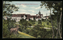 AK Bebenhausen, Königliches Jagdschloss  - Jagd