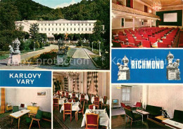 73654380 Karlovy Vary Karlsbad Lazenske Sanatorium Richmond Teilansichten  - Tchéquie
