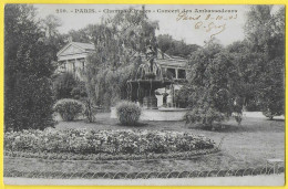 CPA PARIS - CHAMPS ELYSÉES  CONCERT DES AMBASSADEURS - 1903 - Champs-Elysées