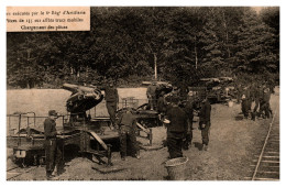 Epinal - Tirs Exécutés Par Le 8° Régiment D'Artillerie - Chargement Des Pièces (vue 2) - Epinal