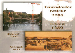 73654297 Jena Thueringen Camsdorfer Bruecke Erbaut 1480 Abbruch 1912 Abbruch 200 - Jena