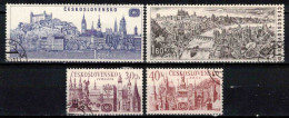 Tchécoslovaquie 1967 Mi 1677-80 (Yv 1539-42), Obliteré - Oblitérés