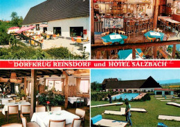 73654239 Reinsdorf Apelern Restaurant Dorfkrug Hotel Salzbach Terrasse Minigolfp - Altri & Non Classificati