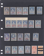 Lot De FISCAUX De Timbres D' AFFICHAGE De PARIS - Stamps