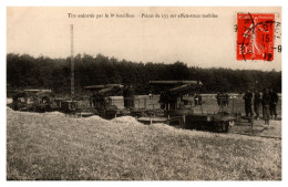 Epinal - Tirs Exécutés Par Le 8° Régiment Bataillon D'Artillerie - Pièces De 155 Sur Affuts-truc Mobiles - Epinal