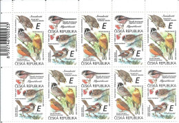 1083 - 4 Czech Republic Birds Bubting Bushtit Sparrow 2020 - Zangvogels