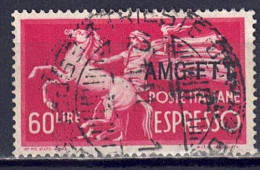 Italien / Triest Zone A - 1949 - Serie Demokratie, Nr. 92, Gestempelt / Used - Afgestempeld