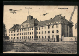 AK Graudenz, Fliegerstation Mit Flugzeugen  - Westpreussen