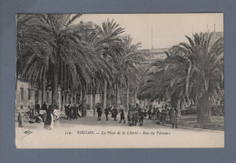 CPA - 83 - Toulon - La Place De La Liberté - Sous Les Palmiers - Animée - Non Circulée - Toulon