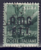 Italien / Triest Zone A - 1947 - Serie Demokratie, Nr. 3, Gestempelt / Used - Gebraucht