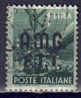 Italien / Triest Zone A - 1947 - Serie Demokratie, Nr. 3, Gestempelt / Used - Usati