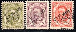 2994.1908-1919 OFFICIAL 30c,1 FR.2.5 FR LOT - Dienstmarken