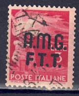 Italien / Triest Zone A - 1947 - Serie Demokratie, Nr. 5, Gestempelt / Used - Afgestempeld