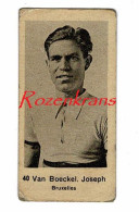 Chromo Belgisch Wielrenner Coureur Cycliste Belge Cycling Joseph Van Boeckel Brussel (⁰ Bruxelles ? ⴕ ...) Jaren '30 - Cyclisme