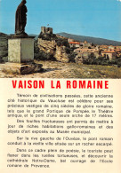 84-VAISON LA ROMAINE-N° 4457-B/0393 - Vaison La Romaine