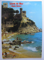 ESPAGNE - CATALUNA - LLORET DE MAR - La Caleta Y Castillo - Gerona