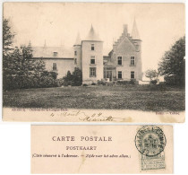 Rebecq Château De La Longue-Haie 1904, Brabant Wallon, TTB CPA, Vintage - Rebecq