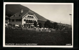 AK Fulpmes, Blick Auf Den Gasthof Alpenrose  - Autres & Non Classés