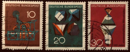 Alemania 1968. Mi 546-548 - Usati