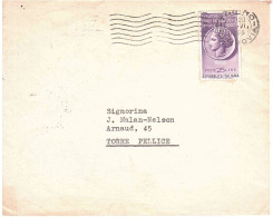 1954 L.25 DICHIARAZIONE REDDITI - 1946-60: Poststempel