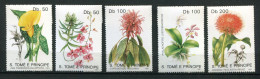 S. Tome  ** N° 1052 à 1056 - Fleurs - São Tomé Und Príncipe