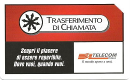 Italy: Telecom Italia - Trasferimento Di Chiamata (21mm) - Públicas  Publicitarias