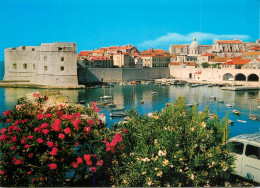 Navigation Sailing Vessels & Boats Themed Postcard Dubrovnik Raguza 1968 Fort Harbour - Segelboote