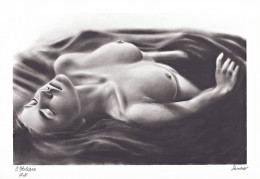 Akt / Aktzeichnung / Frau / Woman / Femme / Nude / Zeichnung Dessin Drawing - Prints & Engravings