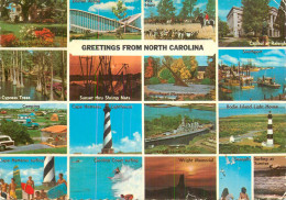 Navigation Sailing Vessels & Boats Themed Postcard North Carolina Cape Hatteras Lighthouse - Segelboote