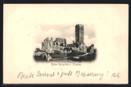 AK Königstein I. Taunus, Ruine Königstein  - Taunus