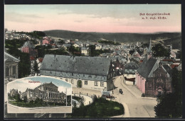 AK Bad Langenschwalbach, Kurhaus, Ortsansicht V. D. Engl. Kirche  - Langen