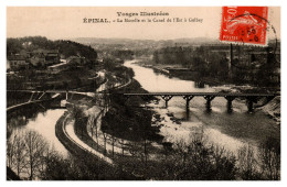 Epinal - La Moselle Et Le Canal De L'Est à Golbey (Testart éditeur à Epinal) - Epinal