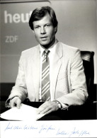 CPA Schauspieler Volker Jeleffke, Portrait, Autogramm, ZDF Heute - Attori