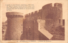 29-LE CHATEAU DE BREST-N°4464-B/0231 - Otros & Sin Clasificación