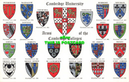 R568904 Cambridge University. Arms Of Cambridge Colleges. Salmon - Welt