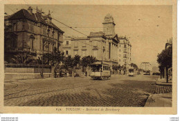 83 TOULON N659 Boulevard De Strasbourg La Sous Préfecture VOIRZOOM Tramway Tram VOIR DOS - Toulon