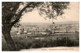 Golbey - Vue Générale Et La Fabrique De Drap (Testart éditeur à Epinal) - Golbey