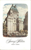 11972218 New_York_City Savoy Hilton - Andere & Zonder Classificatie