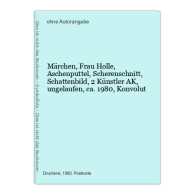 Märchen, Frau Holle, Aschenputtel, Scherenschnitt, Schattenbild, 2 Künstler AK, Ungelaufen, Ca. 1980, Konvol - Non Classés