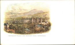 11971447 Edinburgh Holyrood Palace And Arthurs Seat Edinburgh - Other & Unclassified