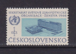CZECHOSLOVAKIA  - 1966 WHO 1k Never Hinged Mint - Nuevos