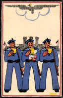 Artiste CPA Koken, Aenne, H. Bahlsens Keksfabrik Hannover, Matrosen, Kaiserliche Marine, I. WK - Werbepostkarten