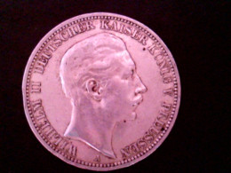 Münze/Medaille: 3 Reichsmark, Wilhelm II, 2 1909 - Numismatics