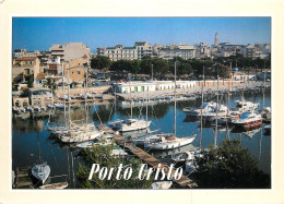 Navigation Sailing Vessels & Boats Themed Postcard Porto Cristo Harbour - Segelboote